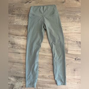 Varley butter soft green leggings size small!